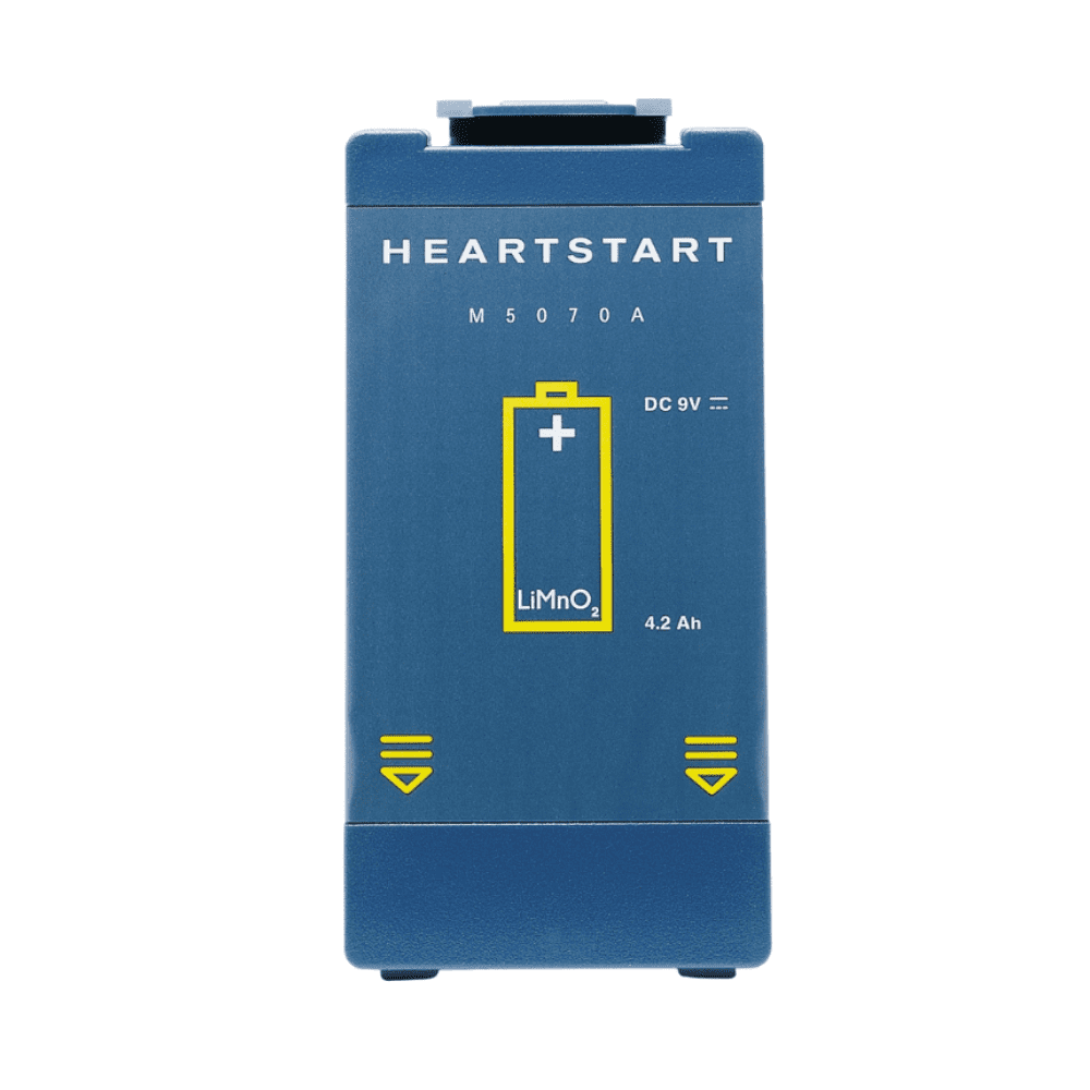 【新品】AED バッテリー PHILIPS HS1 FRx対応 フィリップス ハートスタートHS1用バッテリ販売：AEDサポート