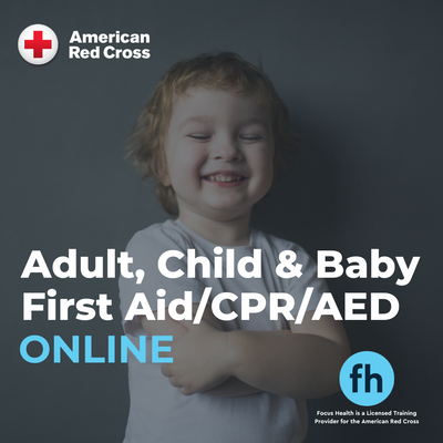 American Red Cross 'Adult, Child and Baby First Aid/CPR/AED Online Course