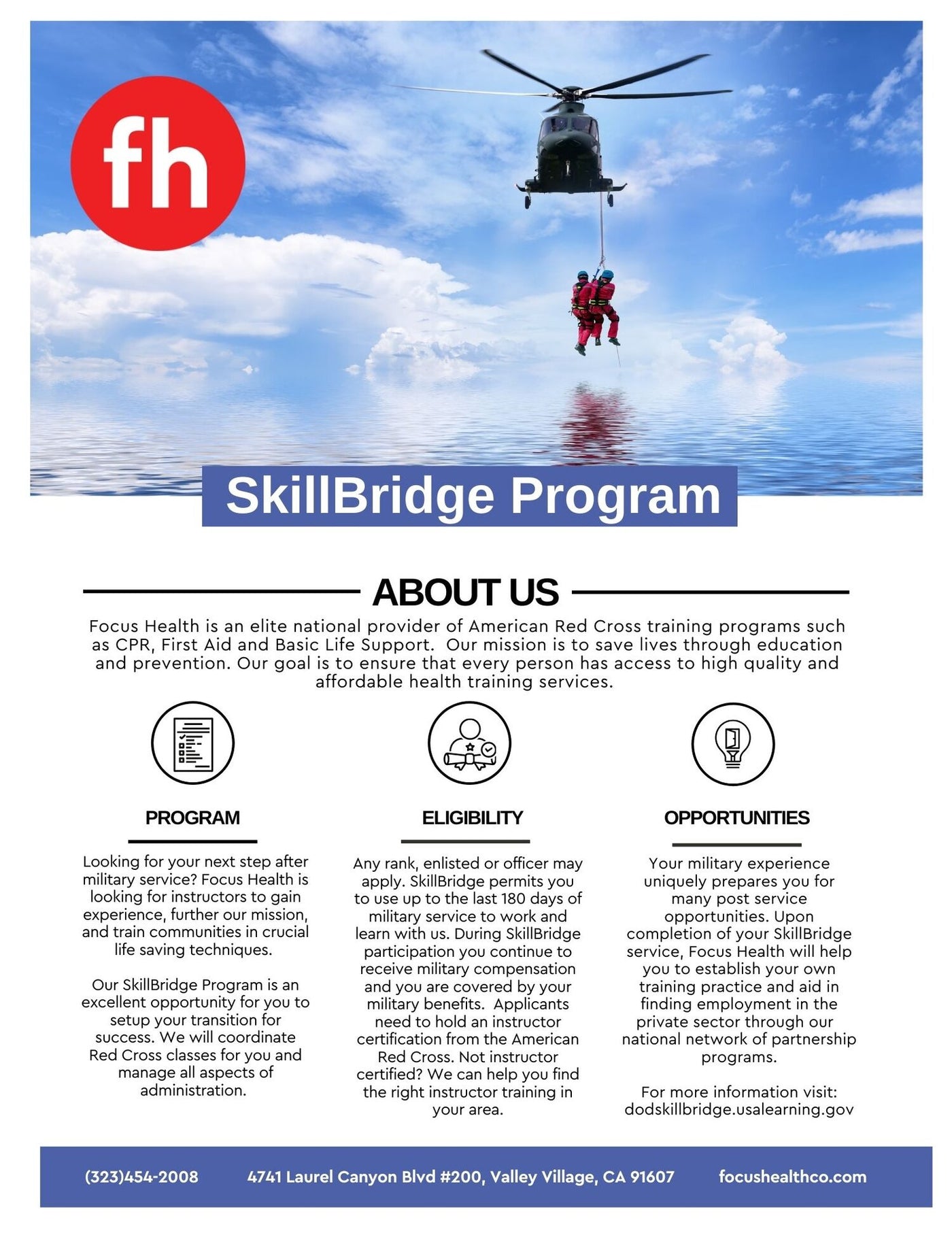 DoD Skillbridge – Focus Health
