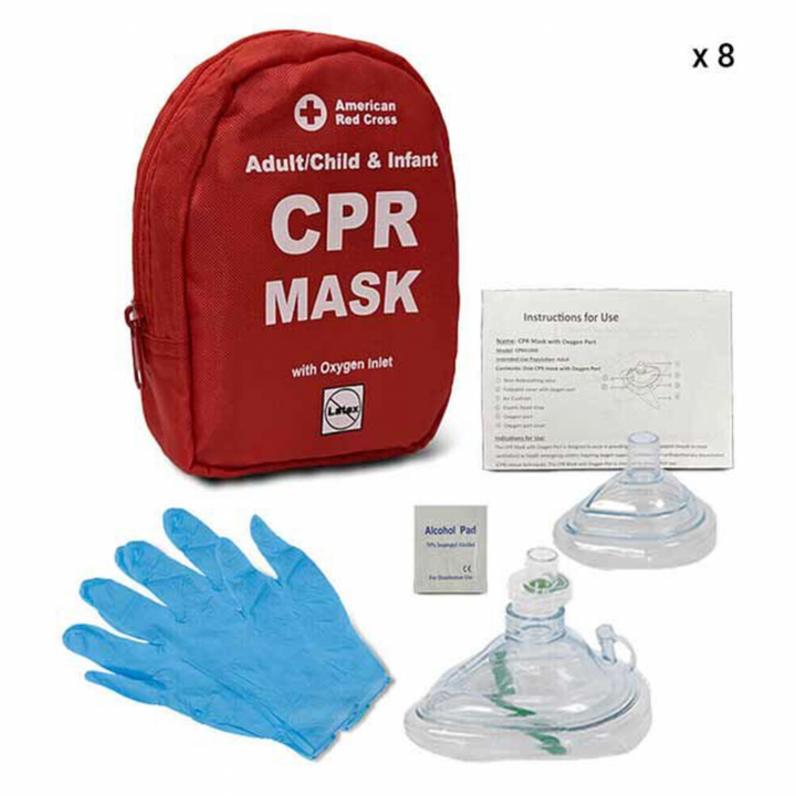 BLS.ACLS.CPRマスクセット Basic Life Support (BLS) Instructor Starter Kit – Focus Health