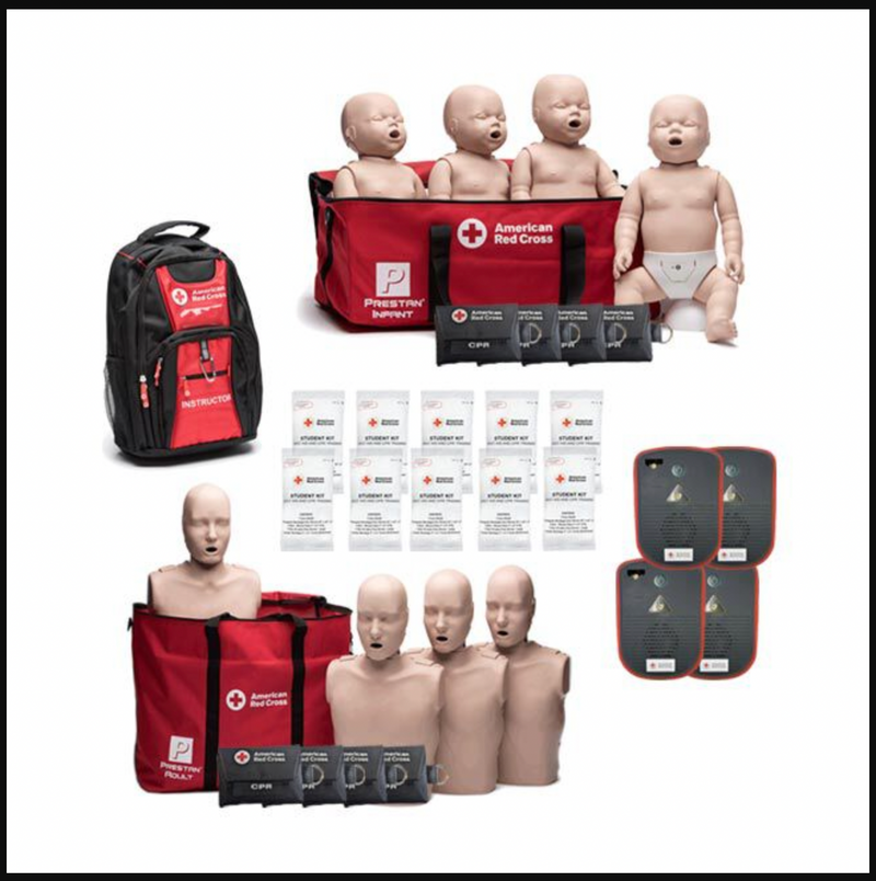 Adult & Infant First Aid, CPR, AED Instructor Kit