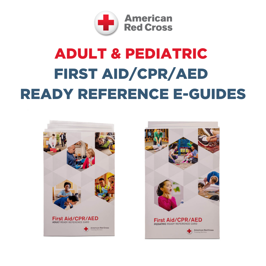 American Red Cross Adult and Pediatric CPR + First Aid Ready Reference ...