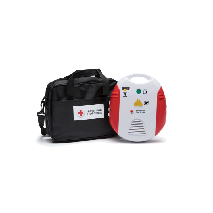 American Red Cross AED Trainer with Multi-Language USB Port and Metronome