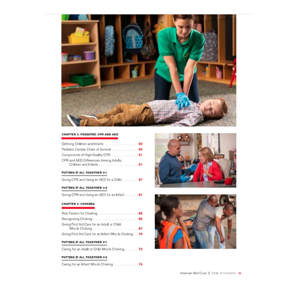CPR/AED/First Aid Participant's Manual – Focus Health