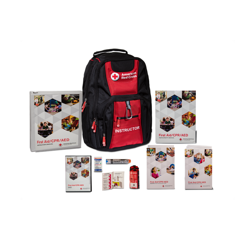 CPR/AED/First Aid Instructor Kit + Skill Boost Training Supplies