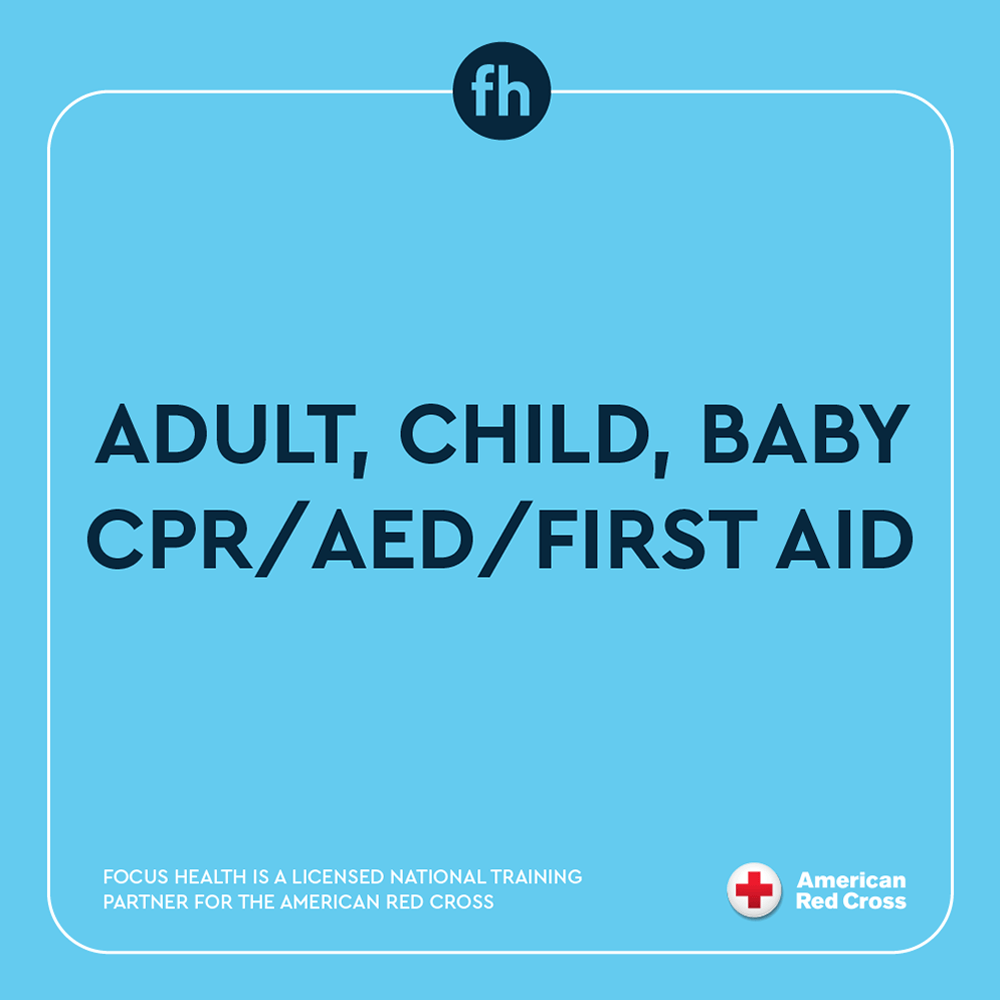 Adult and Pediatric First Aid/CPR/AED - Review Course (April 24th: 9am- 12pm )