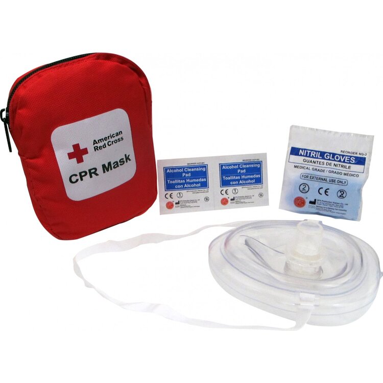 Cpr Foldable Portable CPR Mask with Soft Case – Focus Health